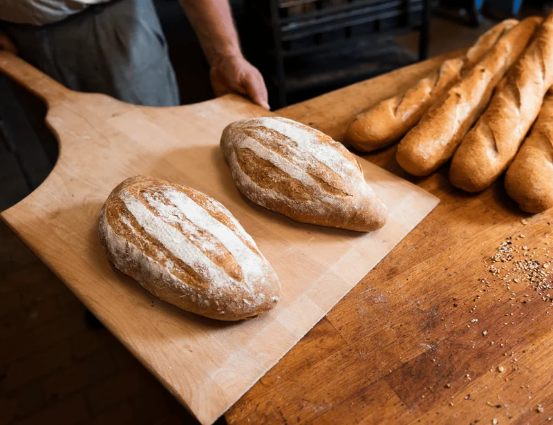 Werbung für Bäckereien