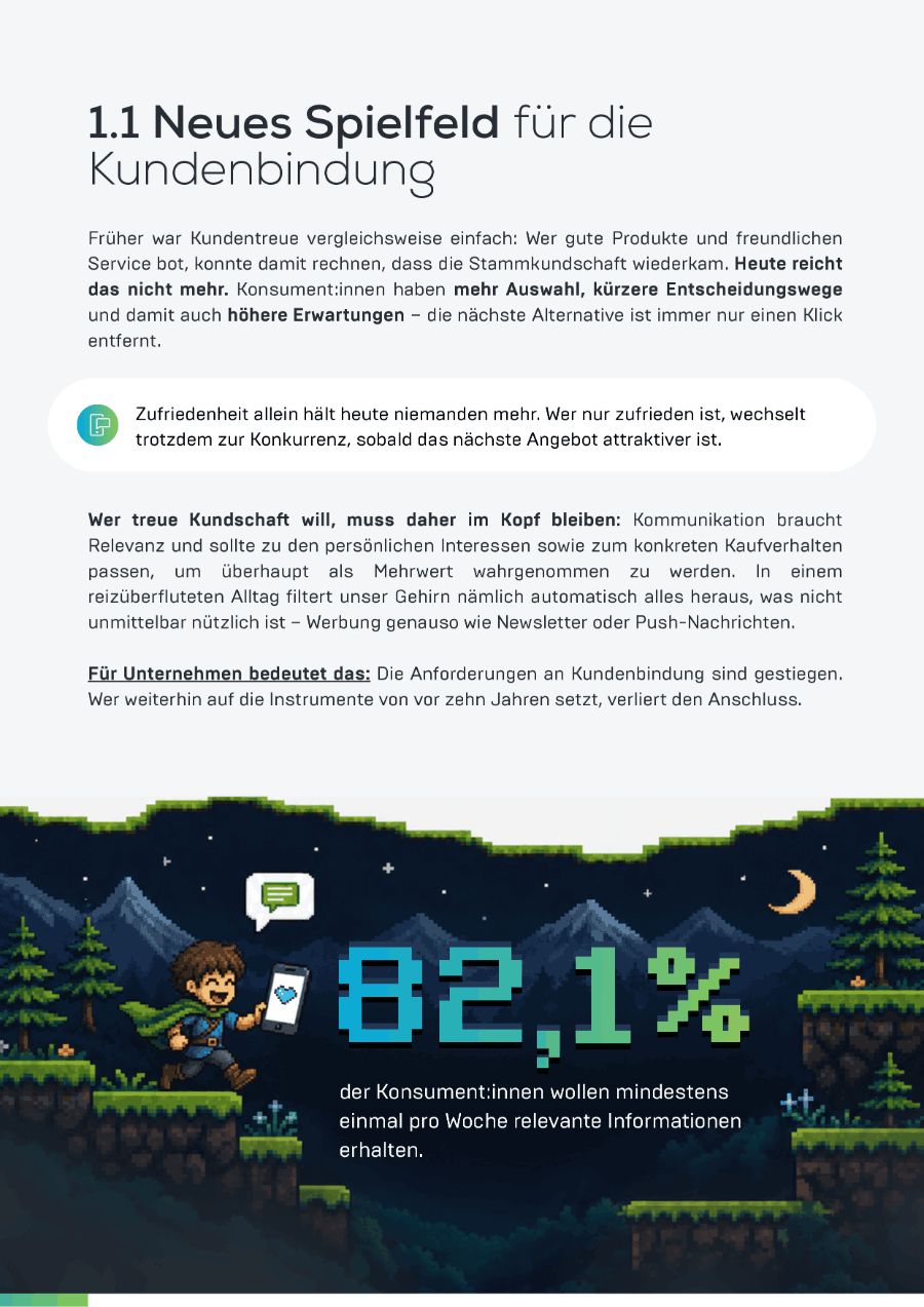 Seite 1.1 Neues Spielfeld für die Kundenbindung