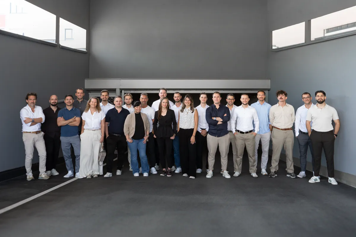 Das Team von hello again